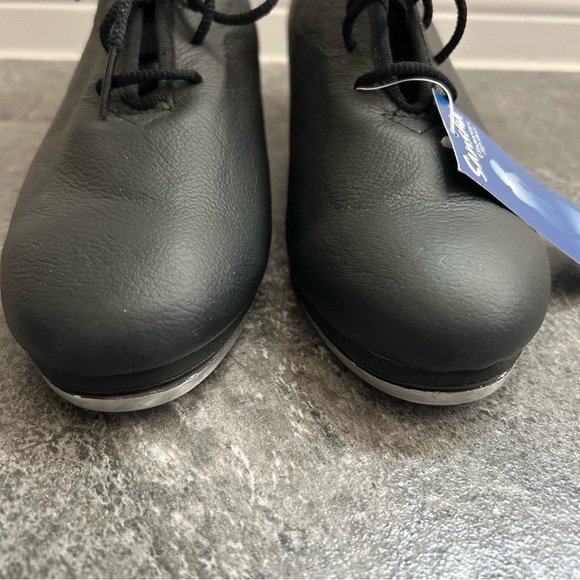 Sansha Black Tap Dance Shoes Size 11 Womens 10 Mens 7.5 EU 41 - Picture 5 of 11